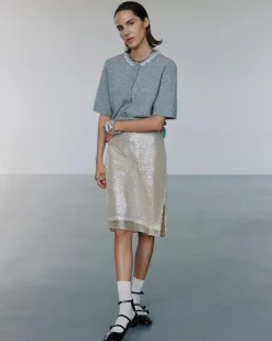 ELLERYSW CARDIGAN - Grey mel