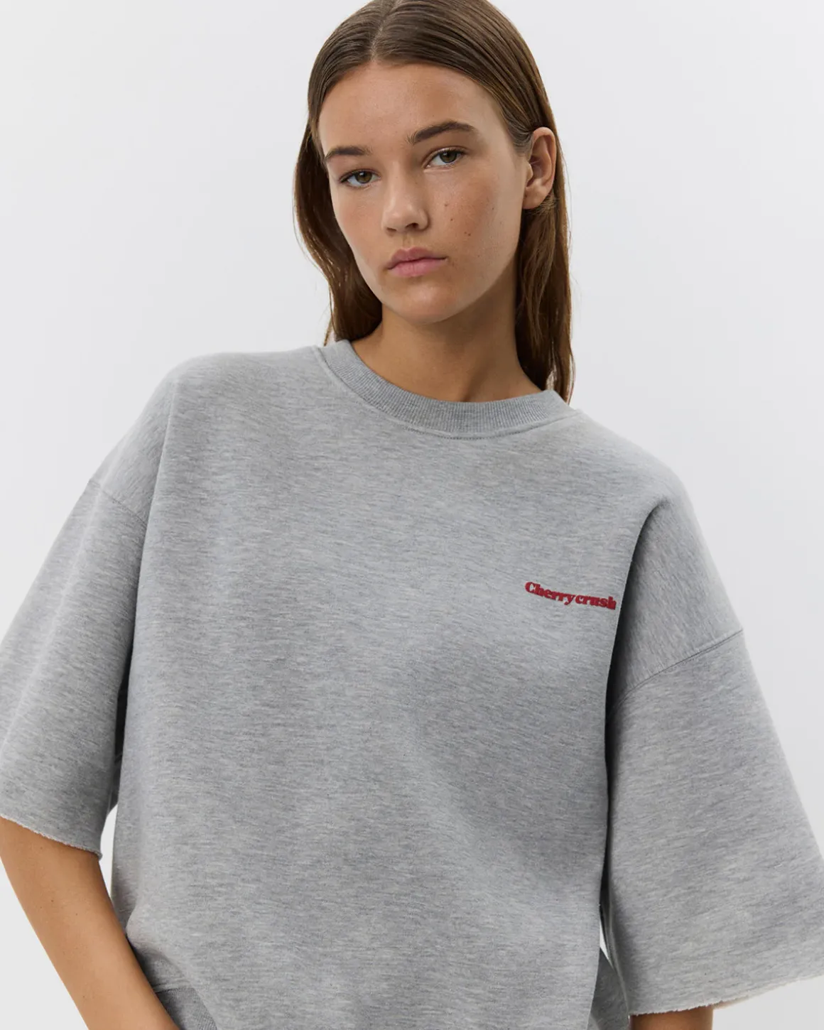 ELOISESW SWEATSHIRT - Grey melange