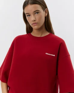 ELOISESW SWEATSHIRT - Red