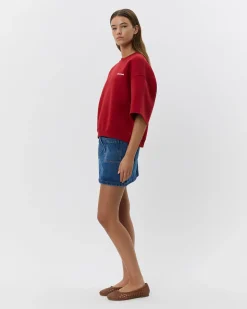 ELOISESW SWEATSHIRT - Red