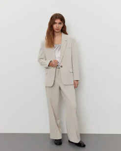 ELVIESW TROUSERS - Off white