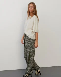 EMIKOSW TROUSERS - Army green