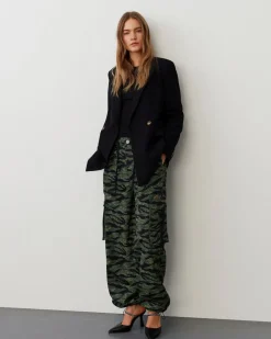 EMIKOSW TROUSERS - Night Blue