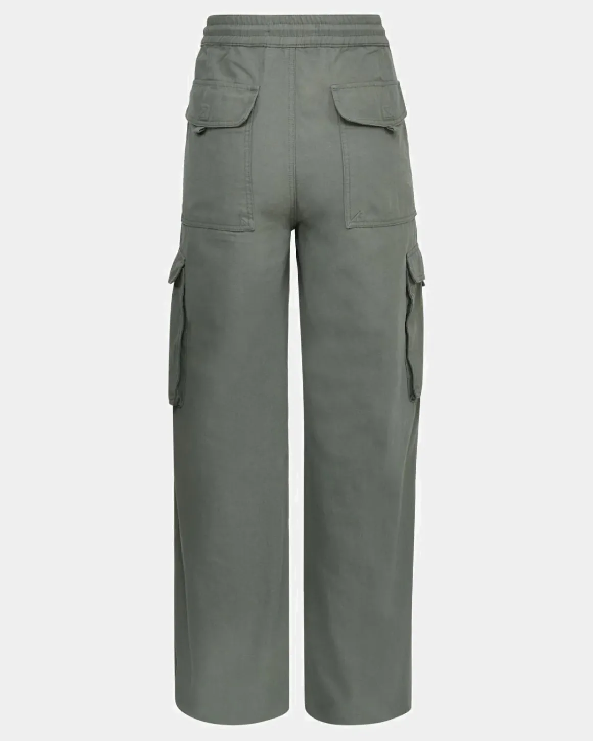 EMIKOSW TROUSERS - Sage green