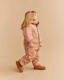 ERINSK SNOW SUIT - Rosy brown
