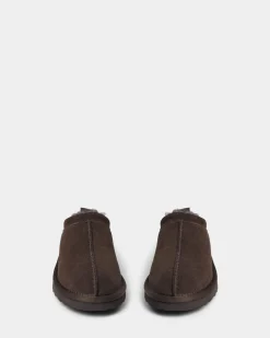 ESTHERSW SLIPPER - Dark brown