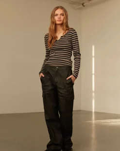 ETTASW BLOUSE - Black