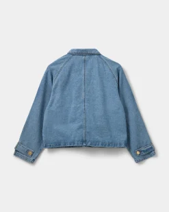 EUDORASW JACKET - Denim blue