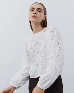 EvelinaSW Blouse - White black