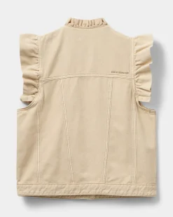 FARAHSW VEST - Warm Sand