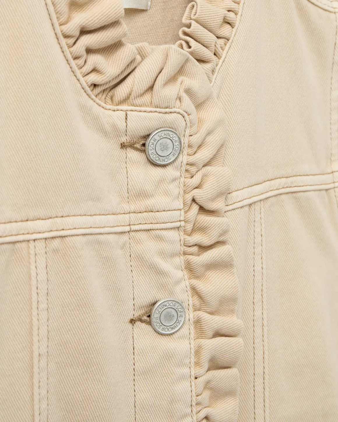 FARAHSW VEST - Warm Sand