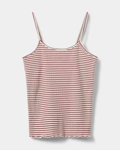 FAUNASW TOP - Red Striped