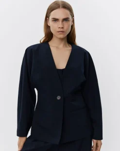 FENNASW BLAZER - Navy