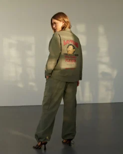 FIELLASW JACKET - Sage green