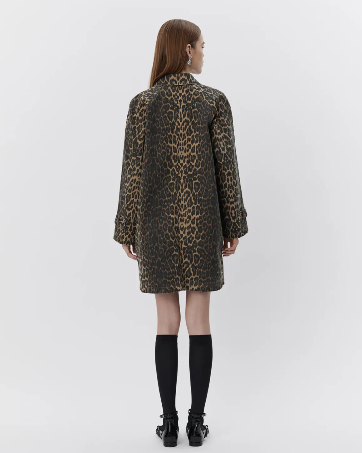 FILIPASW COAT - Light brown leopard