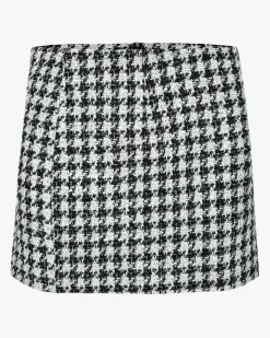 FINOLASW SKIRT - Black checked