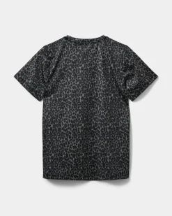 FIOLASPO T-SHIRT - Grey leopard