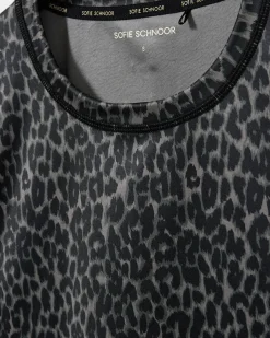 FIOLASPO T-SHIRT - Grey leopard