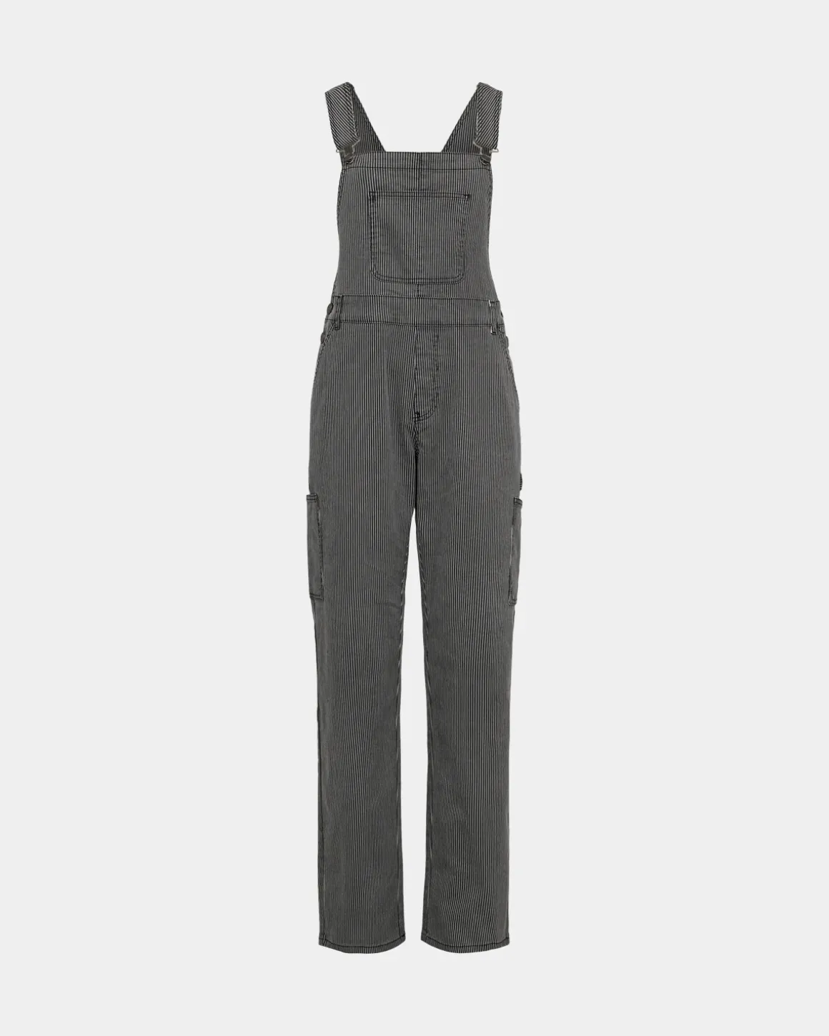 FLORANCASW OVERALLS - Black thin stripe