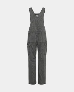 FLORANCASW OVERALLS - Black thin stripe