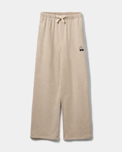 GABBISY SWEATPANTS - Beige Melange