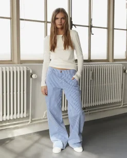 GITTESW TROUSERS - Blue