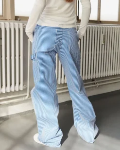 GITTESW TROUSERS - Blue