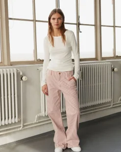 GITTESW TROUSERS - Red