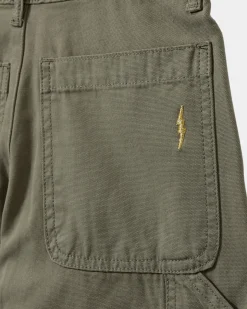 GitteSY Trousers - Army green