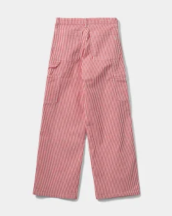GITTESY TROUSERS - Berry red