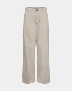 GITTESY TROUSERS - Cashew brown