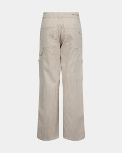 GITTESY TROUSERS - Cashew brown