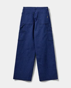 GITTESY TROUSERS - Cobalt Striped