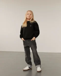 GITTESY TROUSERS - Dark grey