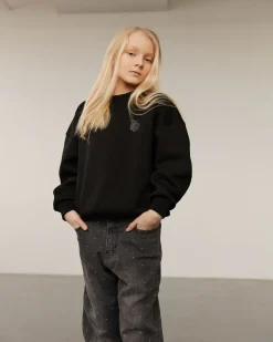 GITTESY TROUSERS - Dark grey