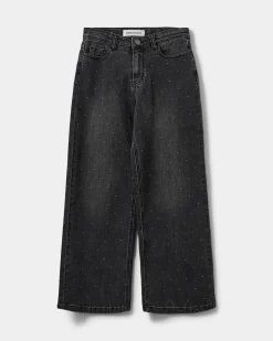 GITTESY TROUSERS - Dark grey
