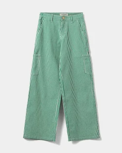 GITTESY TROUSERS - Green