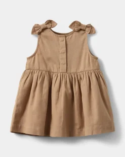 GLADYSB DRESS - Soft Brown