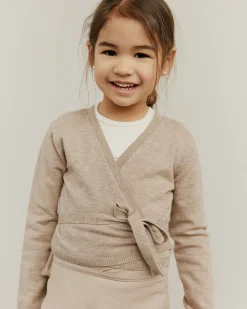 GRACYSK CARDIGAN - Brown melange