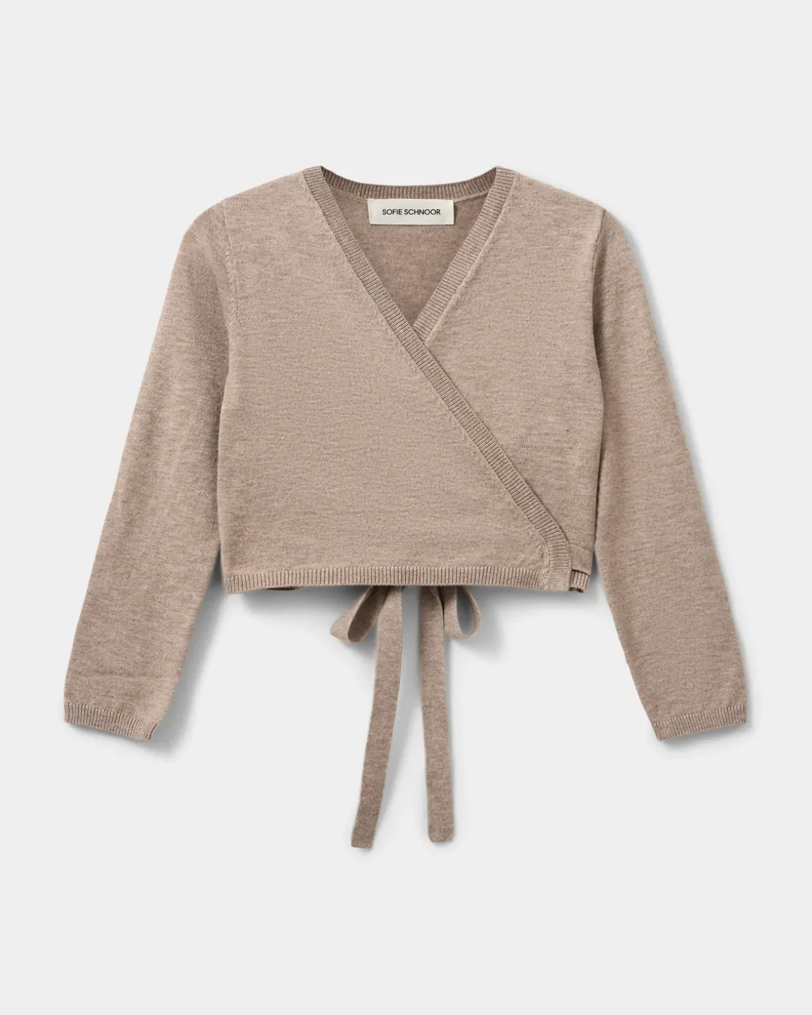 GRACYSK CARDIGAN - Brown melange
