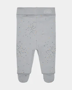 HALFDANSB TROUSERS - Dusty Blue w Star