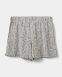 HASELSY POIENTELLE SHORTS - Grey mel