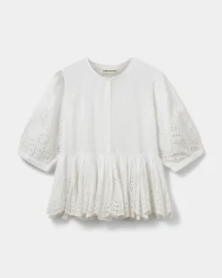 HATTIESW BLOUSE - Snow white
