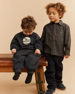 HECTORSK JACKET - Black checked