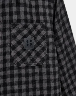 HECTORSK JACKET - Black checked