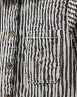 HECTORSK JACKET - Black striped