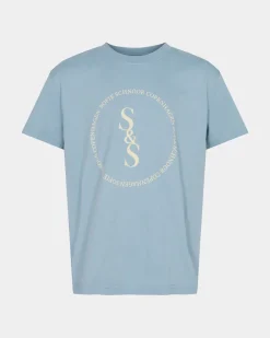 HELENSY T-SHIRT - Light Blue