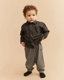 HELMUTSB SHIRT - Black checked