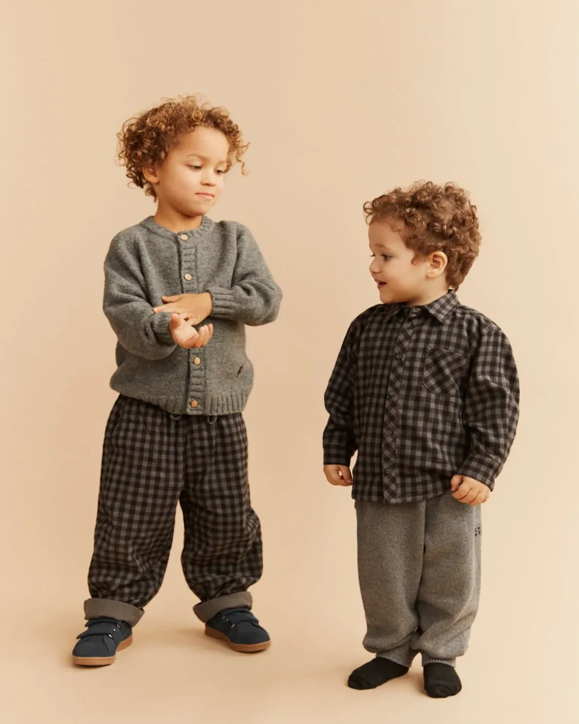 HELMUTSB SHIRT - Black checked