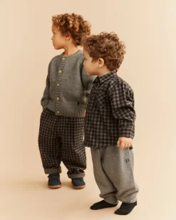 HELMUTSB SHIRT - Black checked